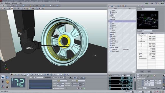 Rational DMIS 3D Video Measurement Software with Full Revo 5-Axis Support for Precision Metrology