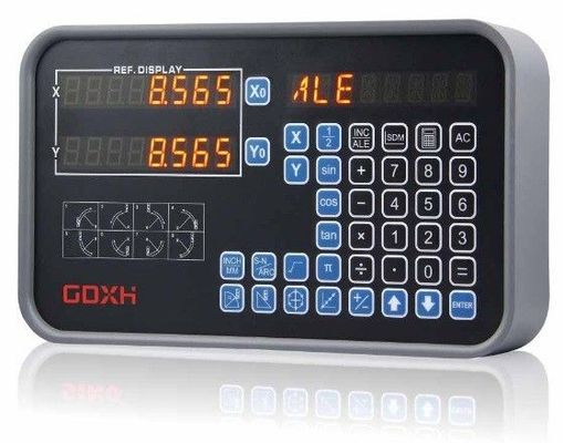 2-Axis Digital Readout Display with CE Certification for Lathe and Milling Machines